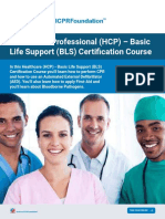 Healthcare Professional (HCP) - Basic Life Support (BLS) Certification Course