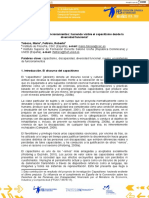 Esta Contribución Es Resultado Del Proyecto de Investigación Capacitismo: Haciendo Evidente