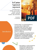 Coach Carter: Performance Appraisal and Management