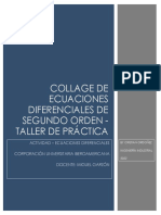 Actividad 6 - Collage de Ecuaciones Diferenciales de Segundo Orden - Taller de Práctica