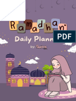Ramadhan Planner by @sholehahstory