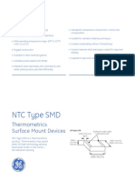 NTC Type SMD: Thermometrics Surface Mount Devices