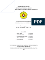 Laporan Pendahuluan Keperawatan Medikal Bedah I Penyakit Stemi (ST Elevation Myocardial Infarction)