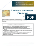 Lettre Économique D'algérie N°97 - Novembre 2020