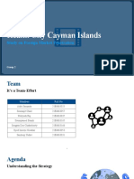 Health City Cayman Islands: Study On Foreign Market Penetration