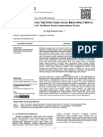 Review Jurnal: Does Time Spent Using Social Media Impact Mental Health?: An Eight Year Longitudinal Study