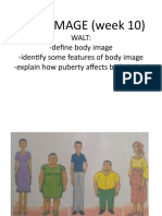 BODY IMAGE (Week 10)