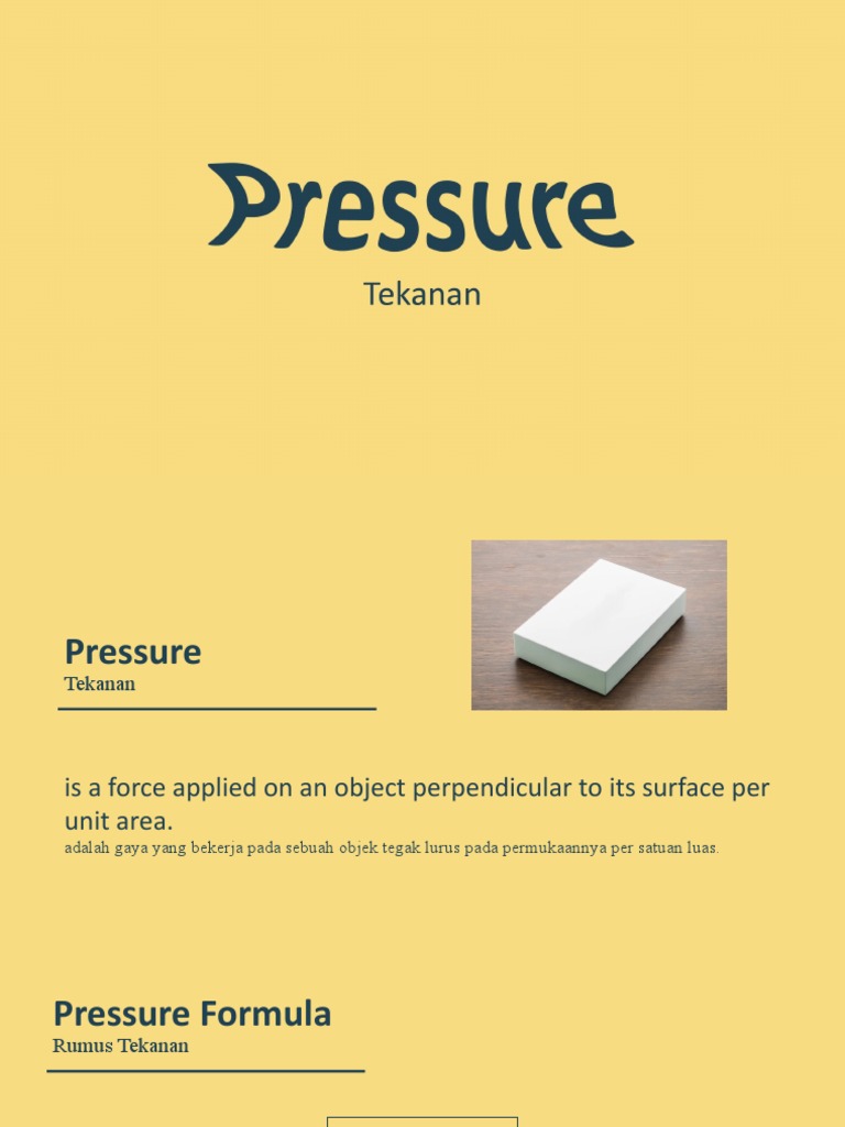 Pressure | PDF