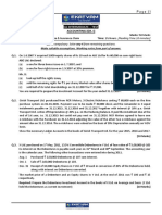 Inter - Nov 2023 Exam - Acc Test 1 - Que