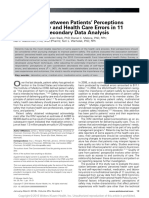 Relationship Between Patients Perceptions of Care.3