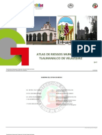 Atlas de Riesgos Municipal de Tlalmanalco de Velazquez