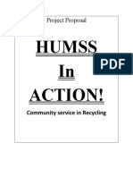 Humss in Action!: Project Proposal