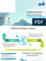 Export Import: Basic Knowledge