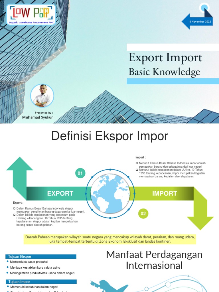 Export Import: Basic Knowledge | PDF