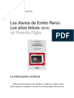 Rogers Sobre Los Diarios de Emilio Renzi II