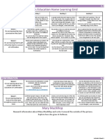 Religious Education Home Learning Grid: Confirmation 6.3