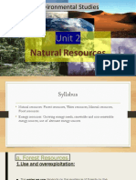 Unit 2 - Natural Resources Lecture