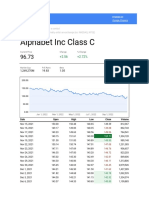 Google Finance Investment Tracker PDF