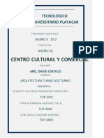 Centro Cultural Y Comercial: Tecnologico Universitario Playacar