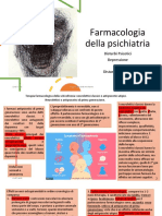 Farmacologia Della Psichiatria - Schemi Riassuntivi