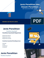 Jenis Penelitian Dan Desain Penelitian