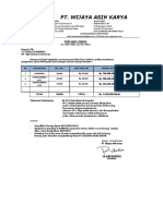 Pt. Wijaya Asih Karya: Purchace Order