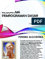 Algoritma Pemrograman Dasar: Adriansyah, M.PD.T