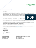 Schneider Electric China RoHS declaration for LV431541