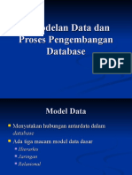 Pemodelan Data Dan Proses Pengembangan Database