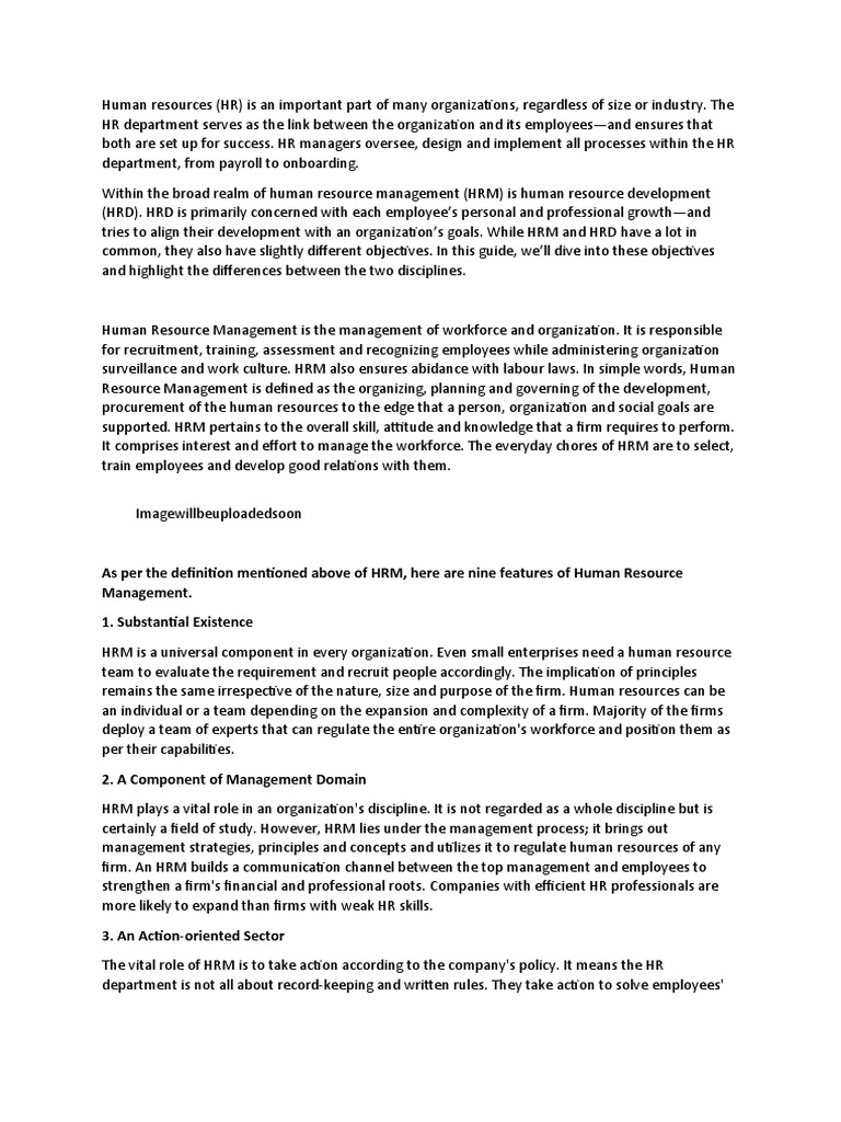 Human Resources | PDF | Human Resource Management | Human Resources