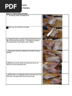 Chicken Fabrication Step-by-Step Guide | PDF | Home & Garden