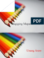 Aralin 4 Magiging Mapanuri Ako!