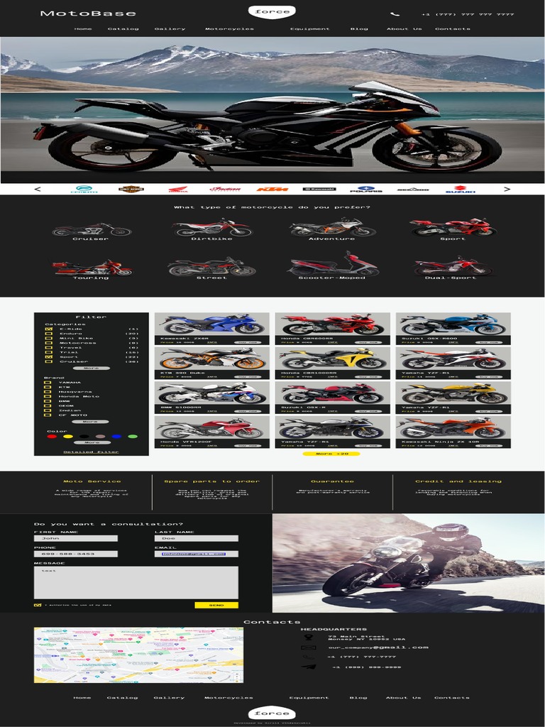 Motorcycle Pricing and Services Guide | PDF