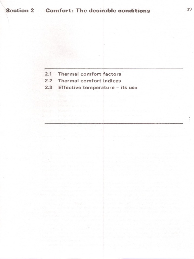 Key Factors in Thermal Comfort | PDF | Heat Transfer | Humidity