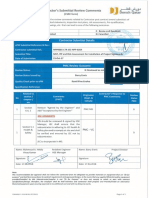 Reply From HPP0100-MS-0004 Method Statement Submittal