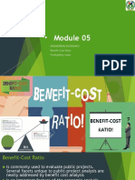 BC-Ratio and Profitability Index