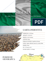 Nigeria: By: Anna Colombi, Giulia Pesenti, Giorgio Perego e Alex Damian