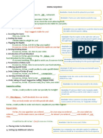 Activity Dining Sequence