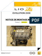 Clio R3 Maxi EVO - Notice de Montage Moteur - XCD
