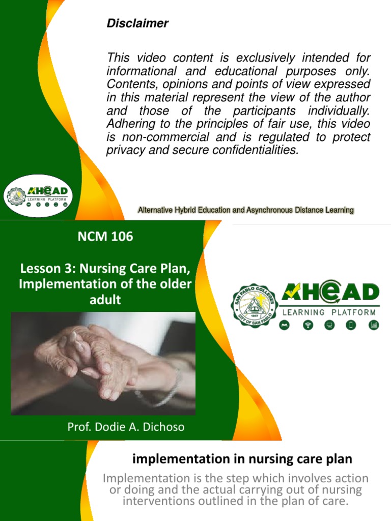 Insomnia Management in Elderly Care | PDF | Insomnia | Sleep