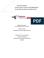 Review Jurnal Synthesis of A Novel Chalcone Derivative From Myristicin For Skin Cancer Preventive Activity