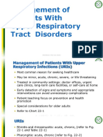 NCM 112 Lesson 5 Management of Patients With Upper Respiratory Tract Disorders