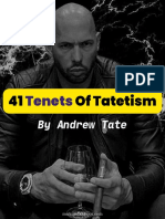 41 Tenets of Andrew Tate Download PDF