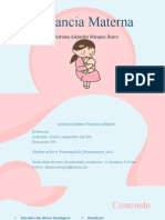 Lactancia Materna: Dra - Adriana Alejandra Márquez Ibarra