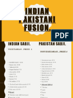 Indian Pakistani Fusion