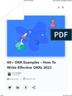 60+ OKR Examples - How To Write Effective OKRs 2023 ClickUp