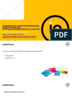 Formation Irca D'Auditeur/Responsable D'AUDIT ISO 9001:2015 (Systèmes de Management de La Qualité)