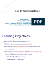 Introduction To Neuroanatomy