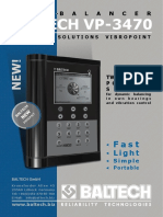 FFT Vibration Analyzer and Balancer