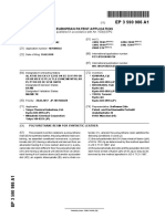 European Patent Application: (19) (11) (12) Published in Accordance With Art. 153 (4) EPC